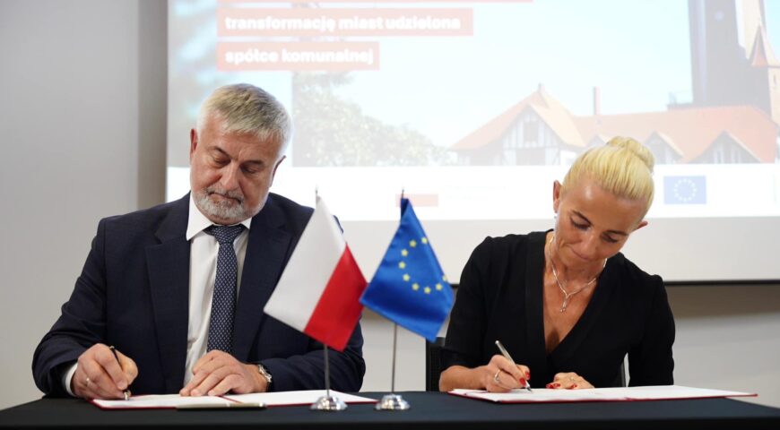 Przystąpiliśmy do projektu “Zielona Transformacja Miast”!